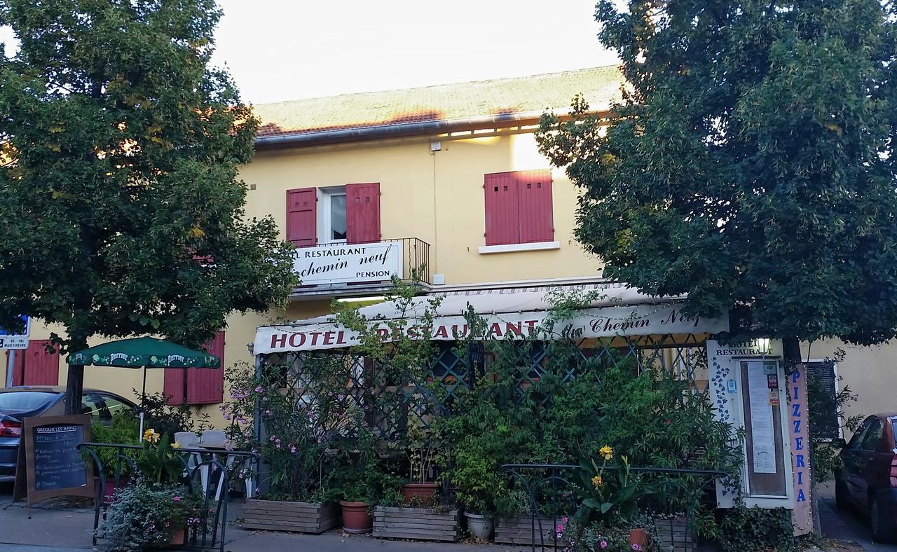 Hotel Le Chemin Neuf Gréoux-les-Bains Exterior foto